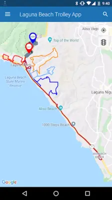 Laguna Beach Trolley App android App screenshot 3